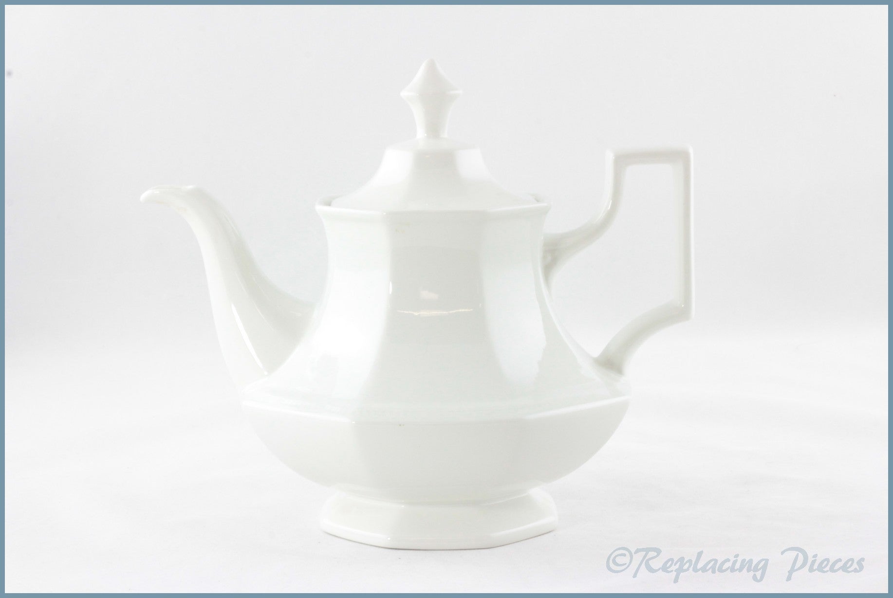 Johnson Brothers Heritage White Teapot (Large) – ChinaMatchers