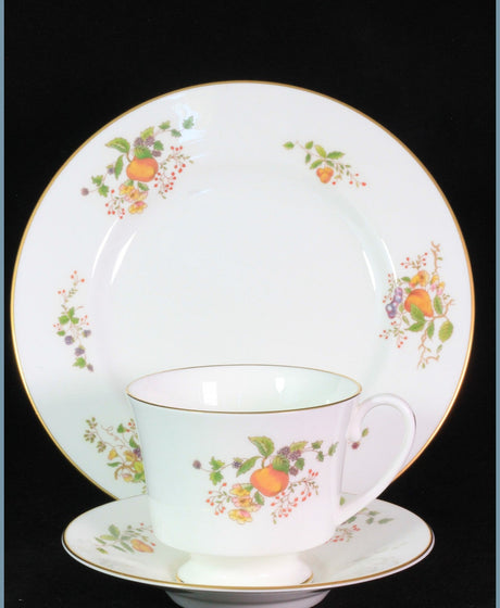 Replacement Coalport China - Wenlock Fruit (Gold Edge)