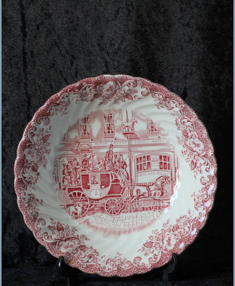 Johnson Brothers - Coaching Scenes (Pink)