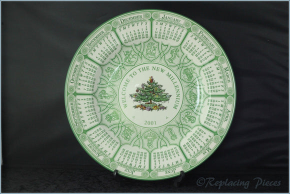 Spode - Christmas Tree - 2001 Calendar Plate