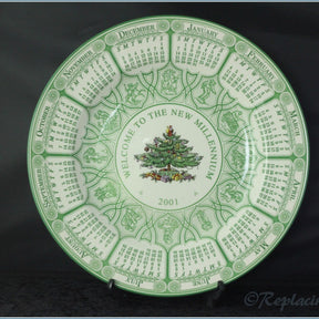 Spode - Christmas Tree - 2001 Calendar Plate