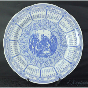 Spode - Blue Room Collection - 2001 Calendar Plate