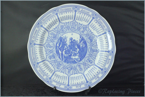 Spode - Blue Room Collection - 2001 Calendar Plate
