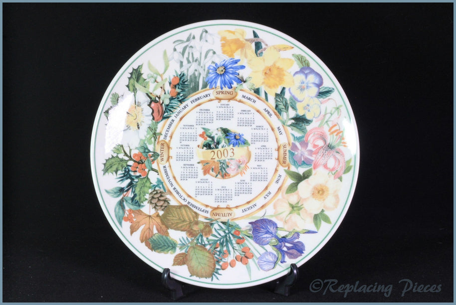 Wedgwood - Calendar Plate (10 1/4") - 2003