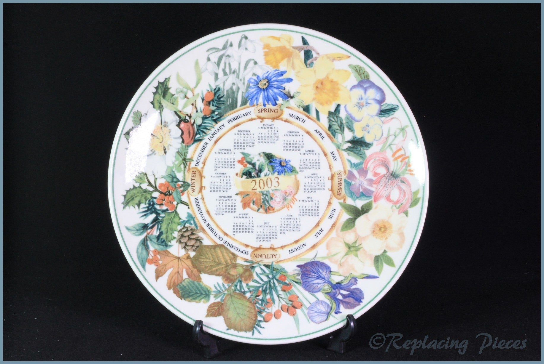 Wedgwood - Calendar Plate (10 1/4