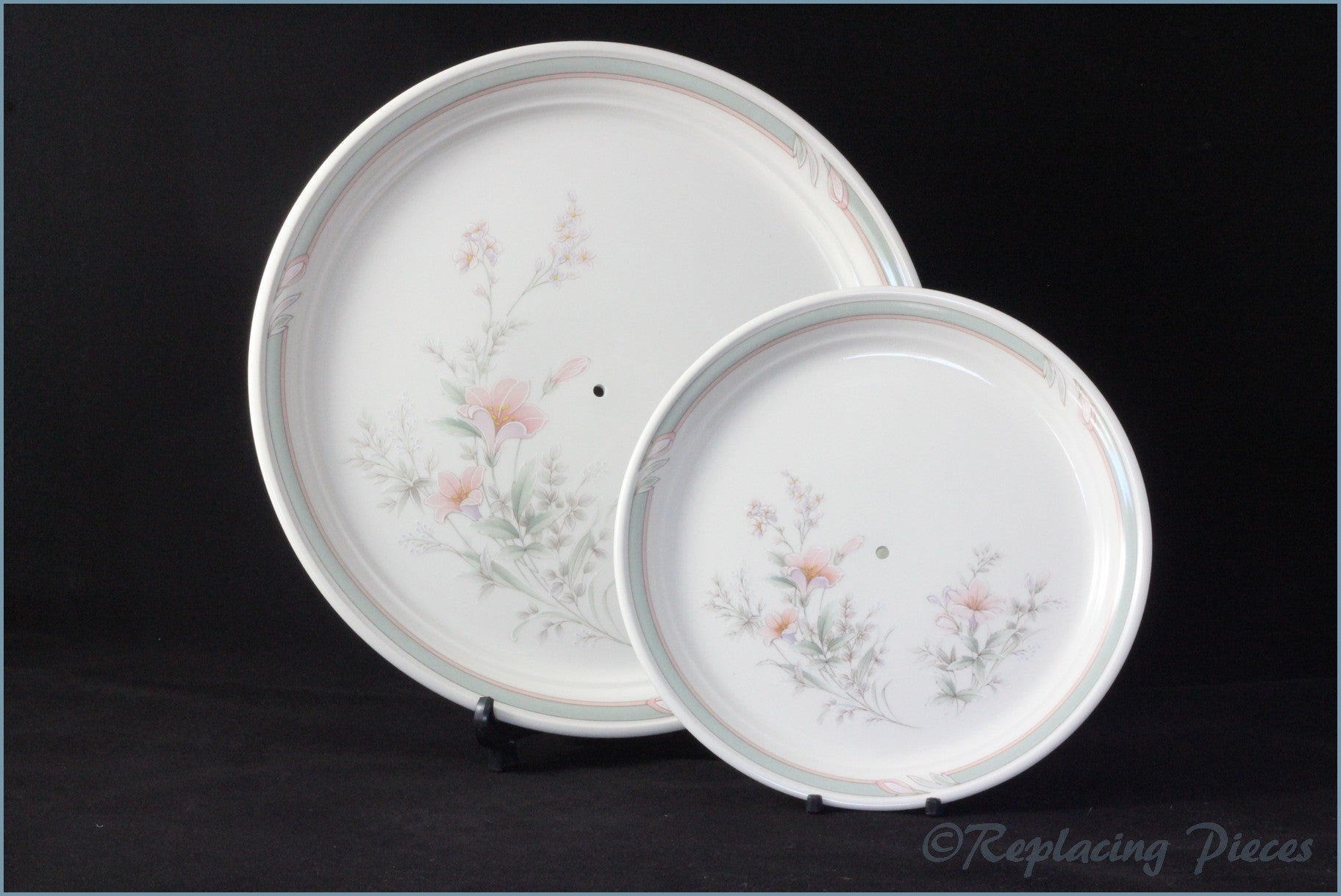 Noritake - Marlfield - 2 Tier Cake Stand (Plates ONLY)