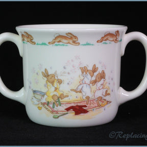 Royal Doulton - Bunnykins - 2 Handled Mug (Blowing Bubbles)