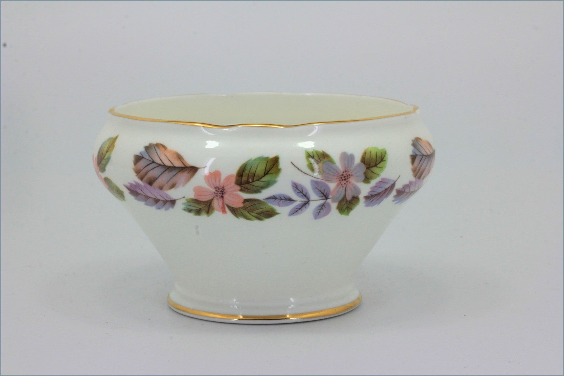 Aynsley - April Rose - Sugar Bowl (Coffee)