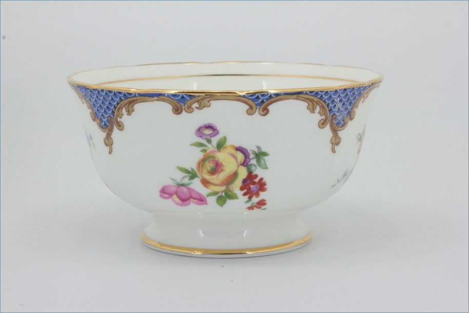 Aynsley - Tudor Blue - Sugar Bowl