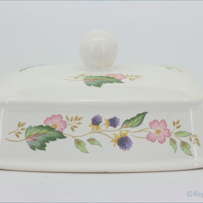BHS - Victorian Rose - Lidded Butter Dish (Lid ONLY)