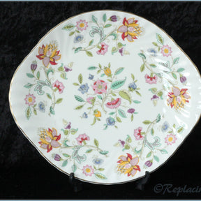 Minton - Haddon Hall (Gold Edge) - Bread & Butter Serving Plate