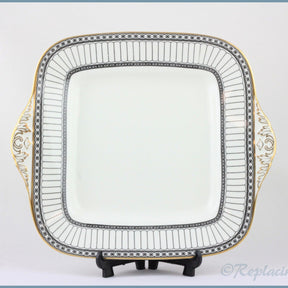 Wedgwood - Colonnade (Black) (R4340) - Square Serving Plate