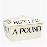 Emma Bridgewater - Black Toast - Small Lidded Butter Dish