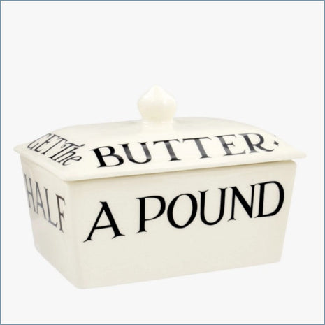 Emma Bridgewater - Black Toast - Small Lidded Butter Dish