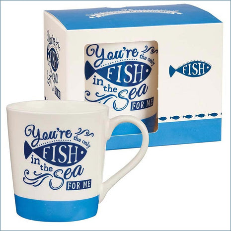 Churchill - Chasing Rainbows - Fish In The Sea Mug - New