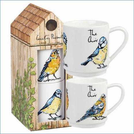 Queens - Country Pursuits - The Choir Stacking Mug Set In Gift Box - NEW