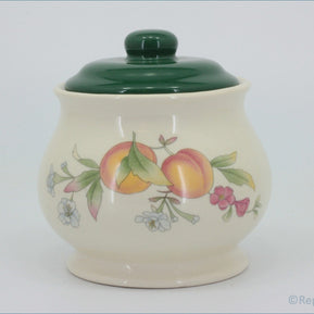 Cloverleaf - Peaches & Cream - Lidded Sugar Bowl