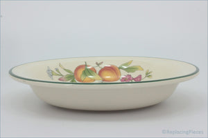 Cloverleaf - Peaches & Cream - 8 5/8" Rimmed Bowl