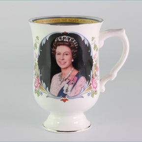 Crown Staffordshire - Commemorative Mug - Silver Jubilee
