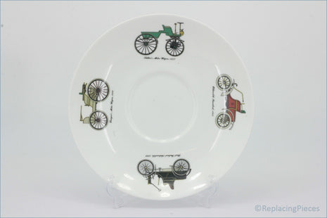 Crown Staffordshire - Motor Car - Jumbo Saucer