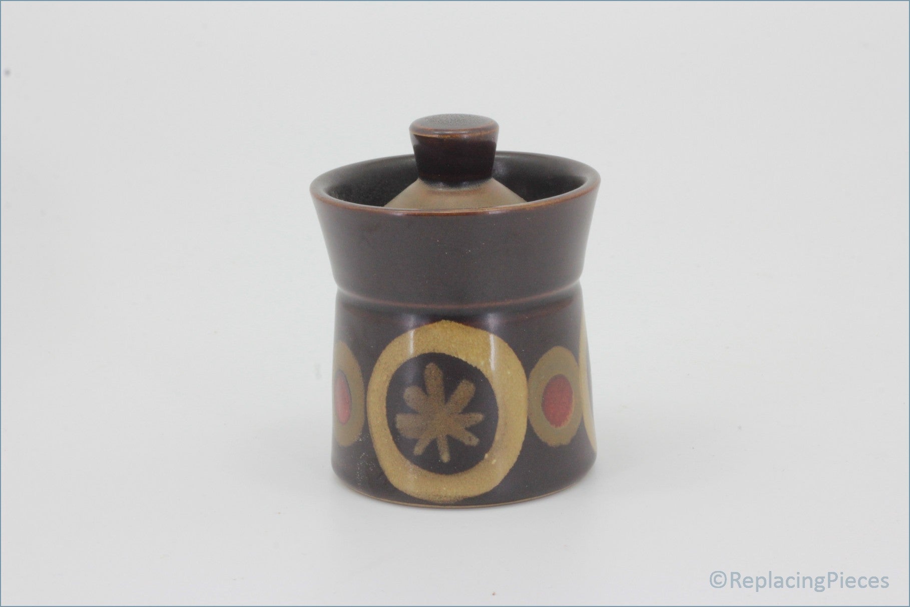 Denby - Arabesque - Mustard Pot