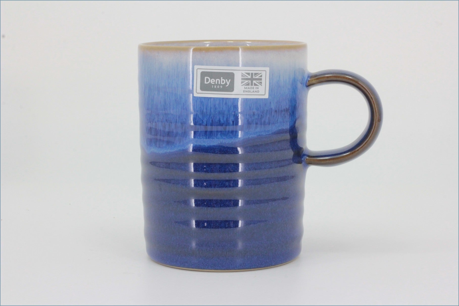 Denby - Blue Haze - Ridged Mug