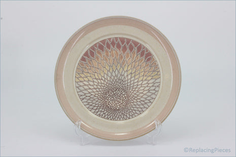 Denby - Chantilly - 6 3/4" Side Plate - Decorative plate with a geometric pattern on a white background