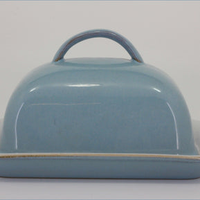 Denby - Colonial Blue - Lidded Butter Dish