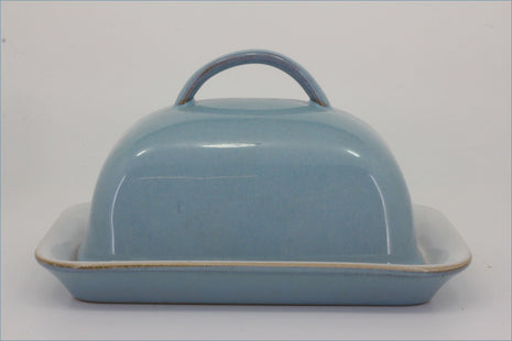 Denby - Colonial Blue - Lidded Butter Dish