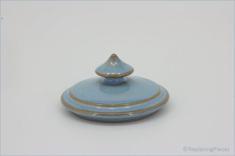 Denby - Colonial Blue - Lidded Sugar Bowl LID ONLY (Pointed Knob)