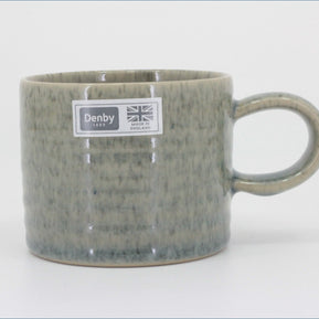 Denby - Dapple Dark Green - Small Ridged Mug