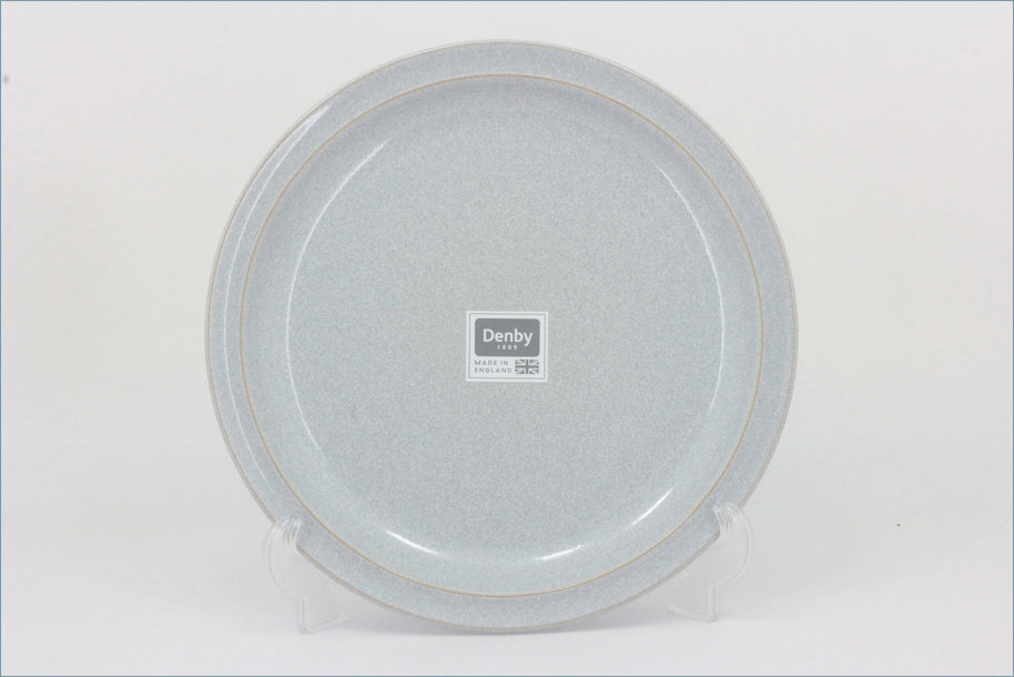 Denby - Dove Grey - Dinner Plate (Rimmed)