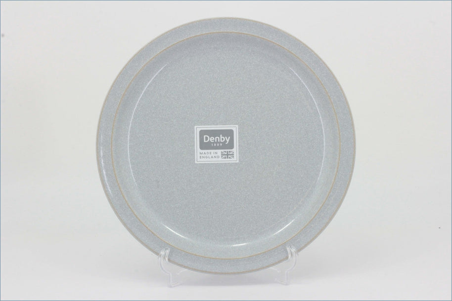 Denby - Dove Grey - 8 5/8" Salad Plate (Rimmed)