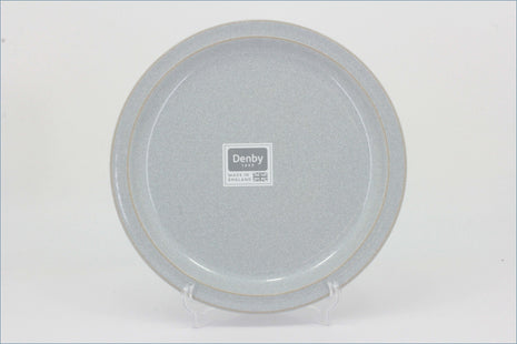 Denby - Dove Grey - 8 5/8" Salad Plate (Rimmed)