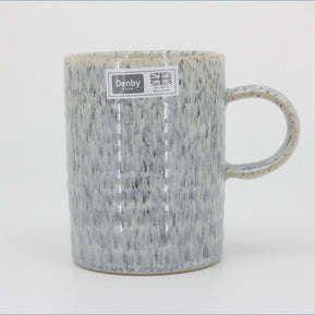 Denby - Halo (Speckle) - Ridged Mug (Horizontal Ridges) 