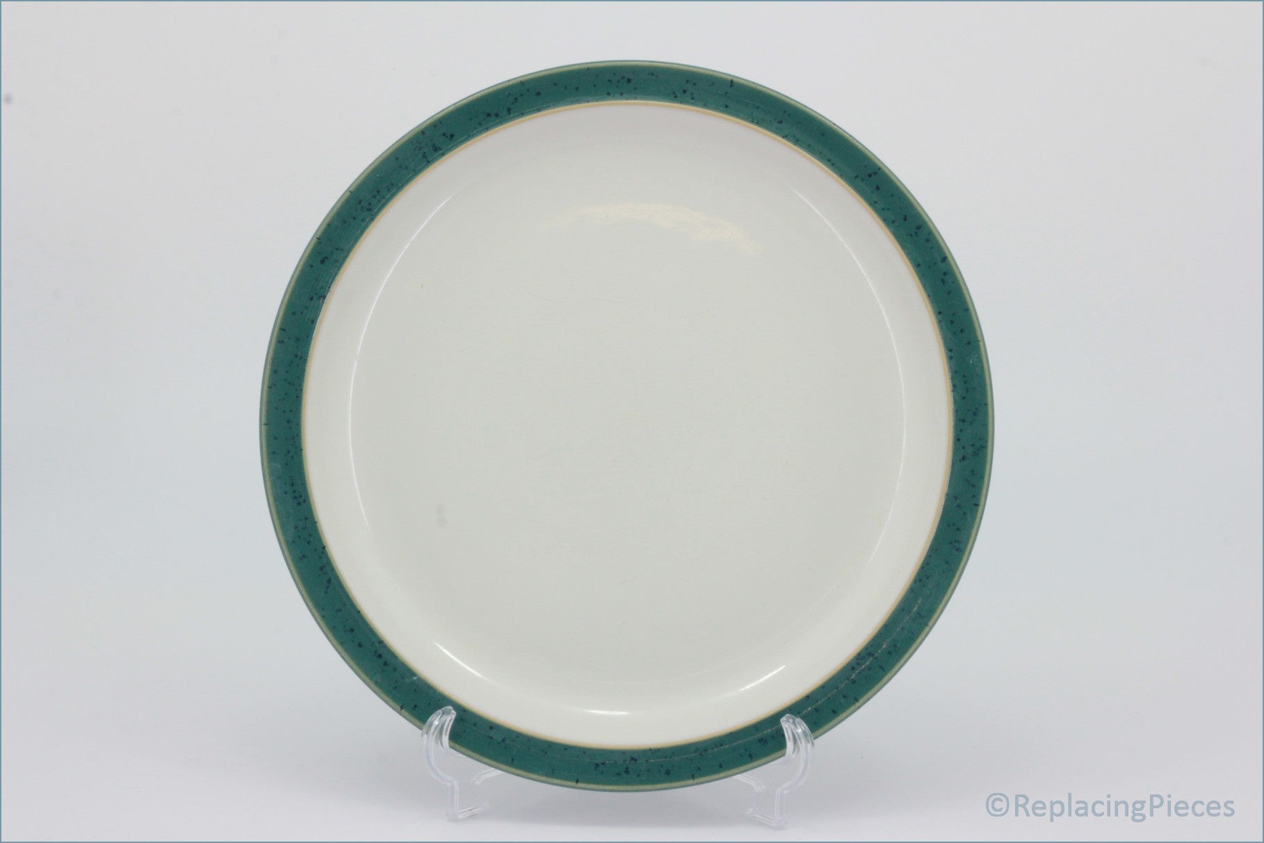 Denby - Harlequin Lite - Salad Plate (Green Rim)