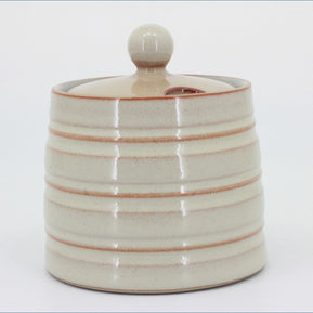 Denby - Heritage (Flagstone) - Lidded Sugar Bowl 