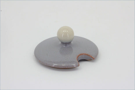 Denby - Heritage (Lilac Heath) - Lidded Sugar Bowl Lid ONLY 