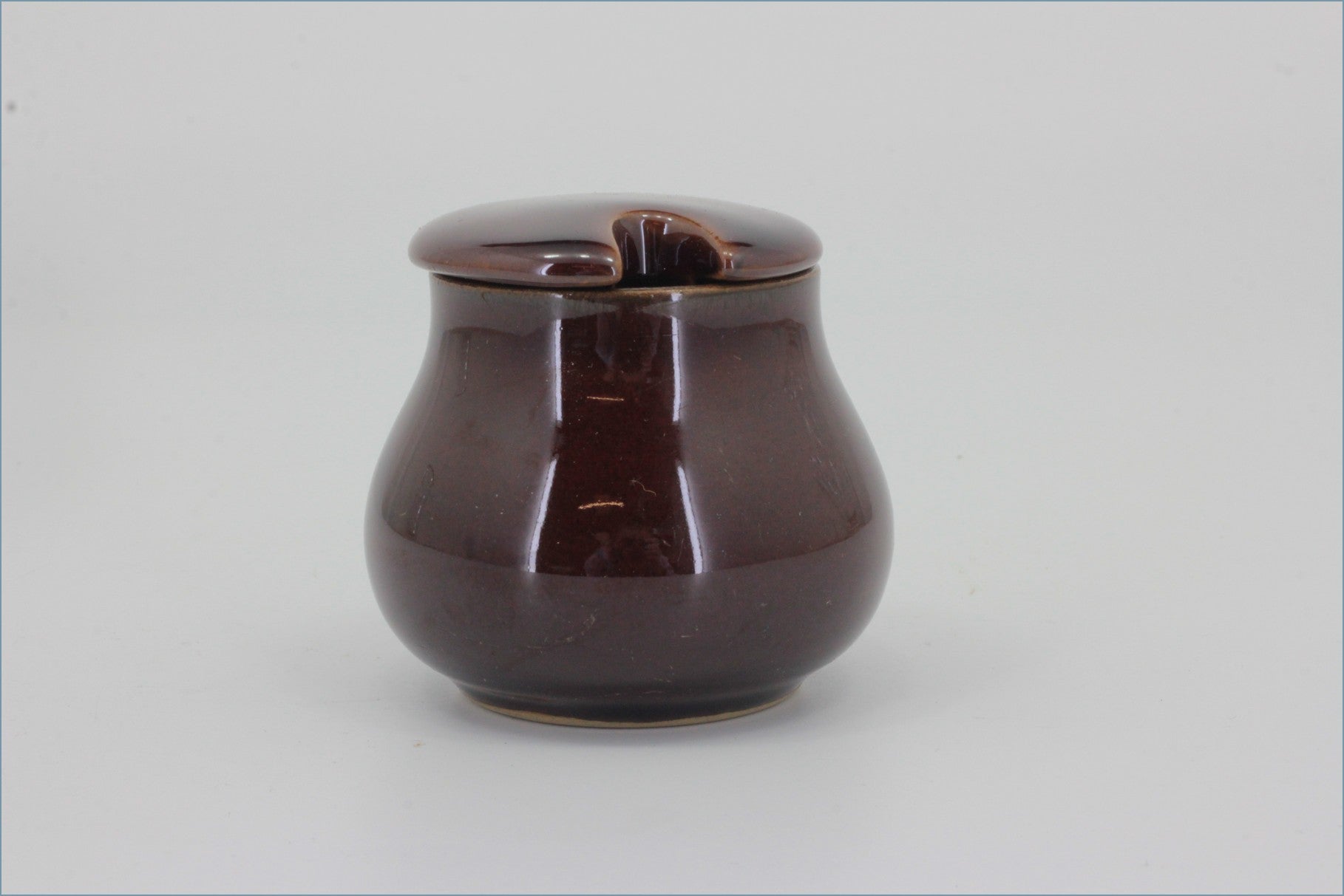 Denby - Homestead Brown - Mustard Pot