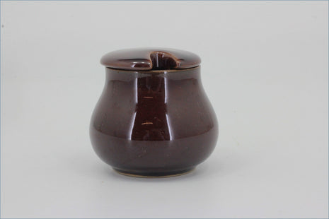 Denby - Homestead Brown - Mustard Pot