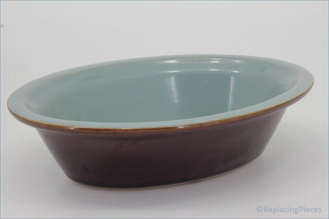 Denby - Homestead Brown - 1 1/2 Pint Pie Dish