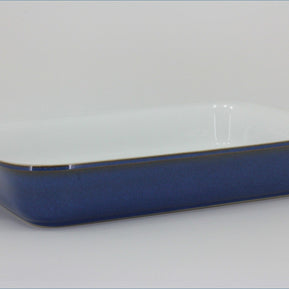 Denby - Imperial Blue - Oblong Handled Roaster