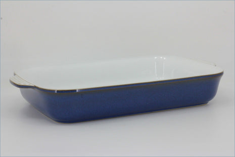 Denby - Imperial Blue - Oblong Handled Roaster