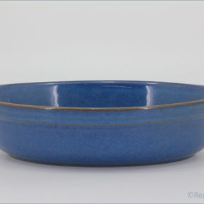 Denby - Imperial Blue - Oval Roaster (Blue Interior)