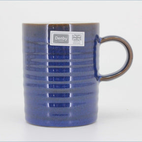 Denby - Imperial Blue - Ridged Beaker