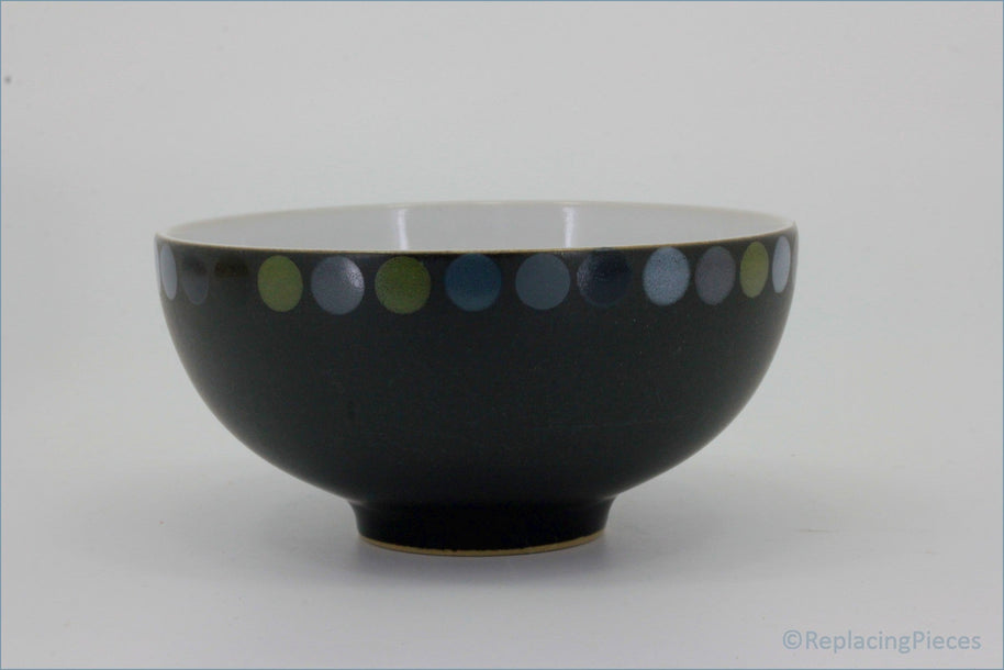 Denby - Jet - Rice Bowl (Dots) 