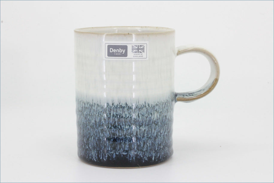 Denby - Kiln (Blue) - Ridged Mug