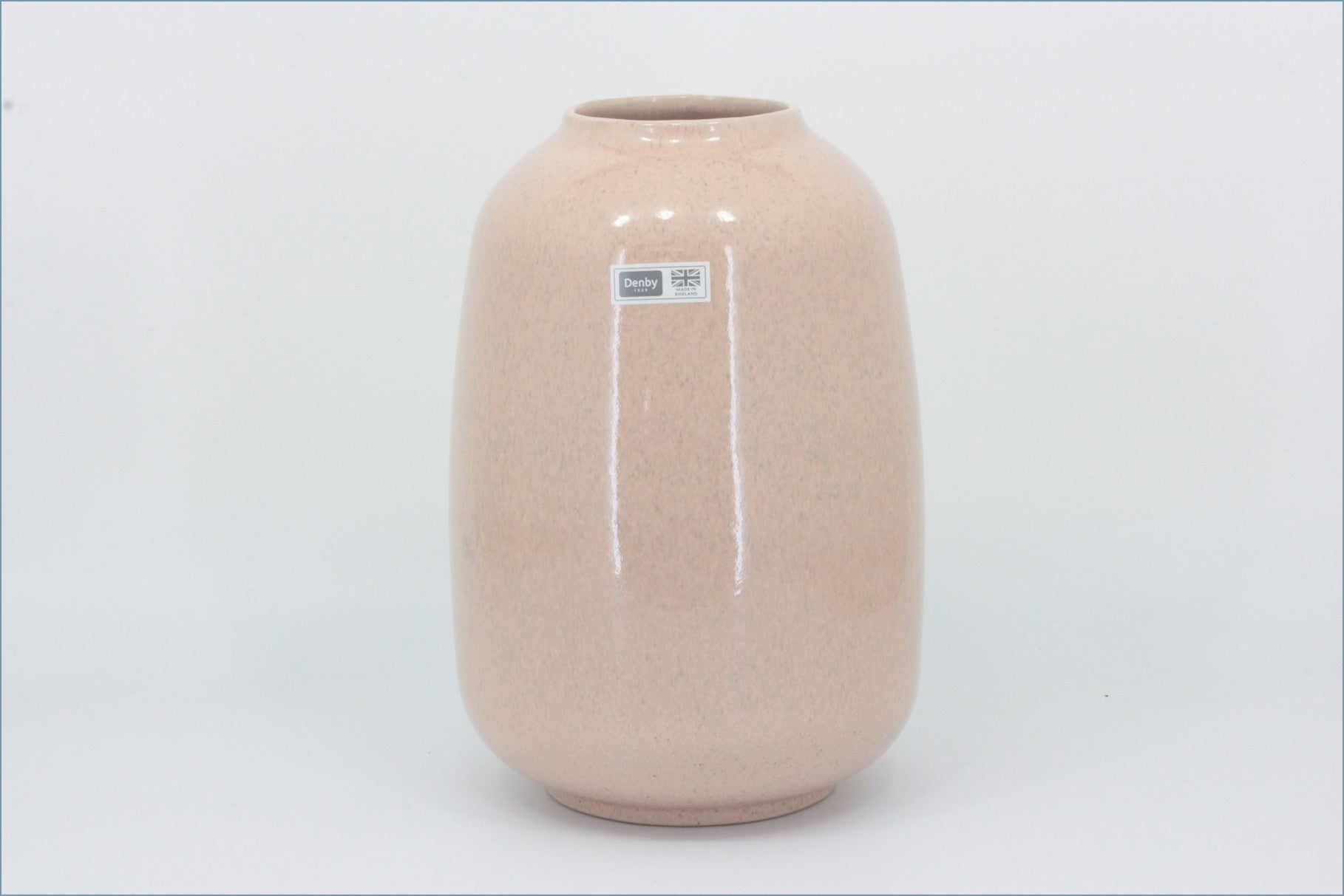 Denby - Kiln (Coral) - Large Barrel Vase