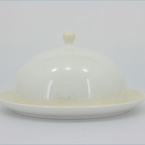 Denby - Monsoon (Lucille Gold) - Lidded Butter Dish