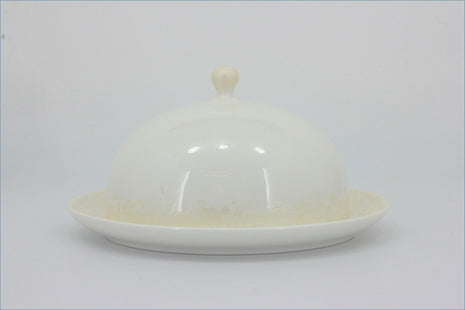 Denby - Monsoon (Lucille Gold) - Lidded Butter Dish